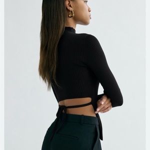 BABATON Ambrosia Sculpt Knit Sweater